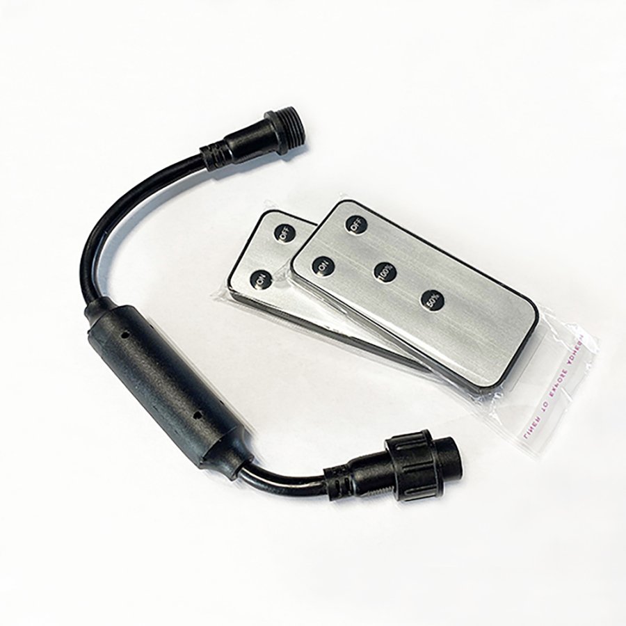 Dimmer + 2 st. fj&auml;rrkontroll f&ouml;r LED Wind-Sign Waterbase