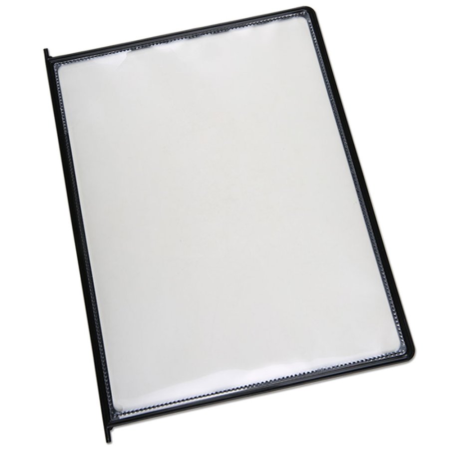 Registreringssystem Ficka 10 st. A4 i svart