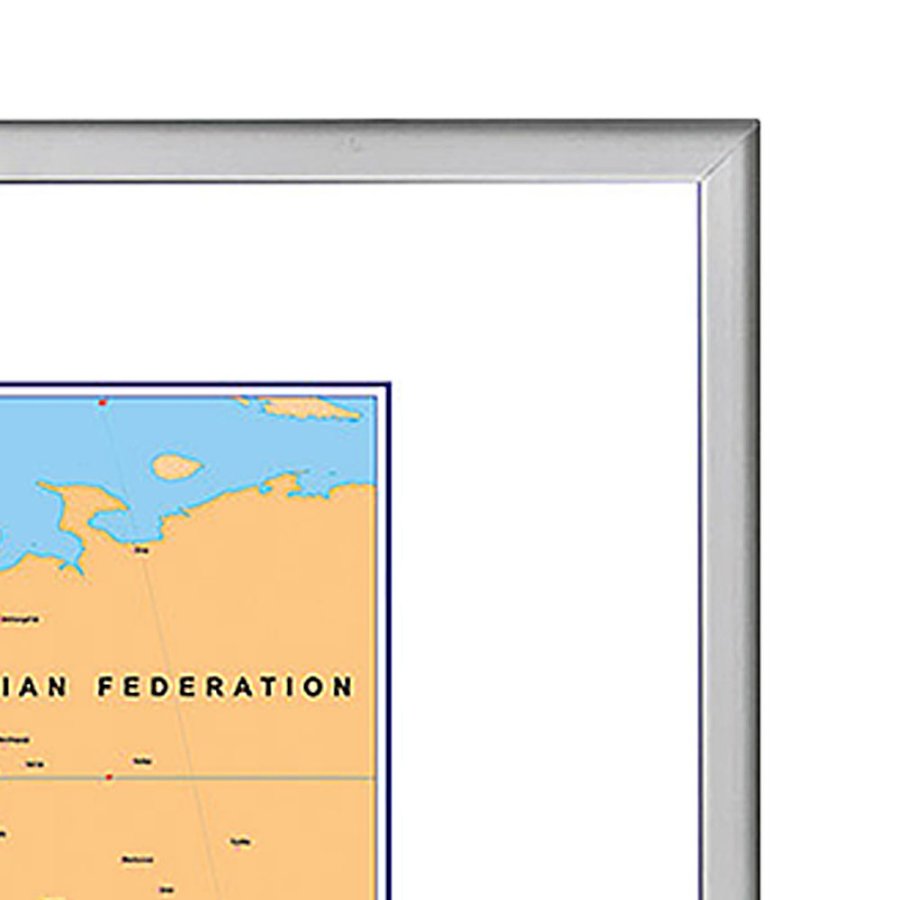 Whiteboard med Europakarta - 103x73 cm