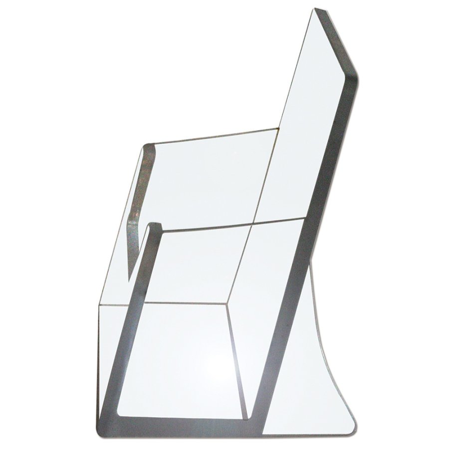 Visitkortsh&aring;llare, horisontell, transparent