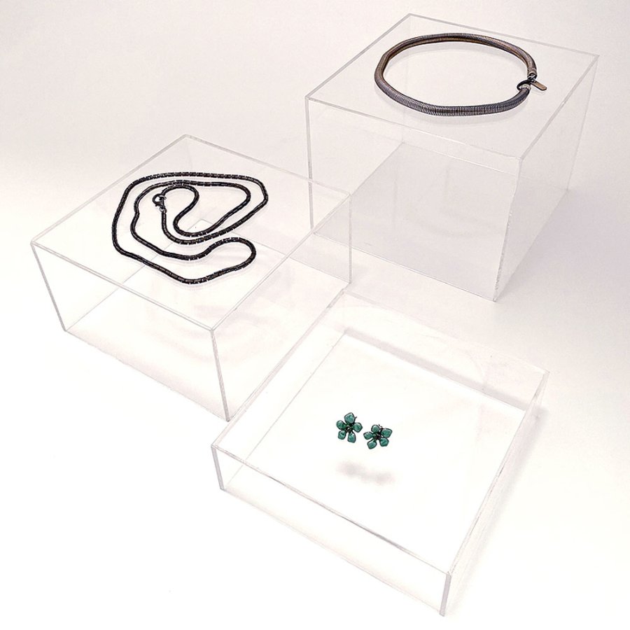 H&auml;ckl&aring;dor - 3 stk. - Transparent