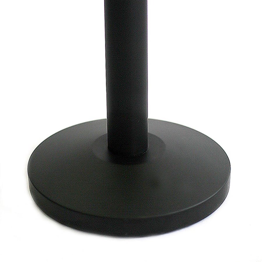 Svart Barri&auml;rstolpe - 1 Stativ med 3 meter svart tejp