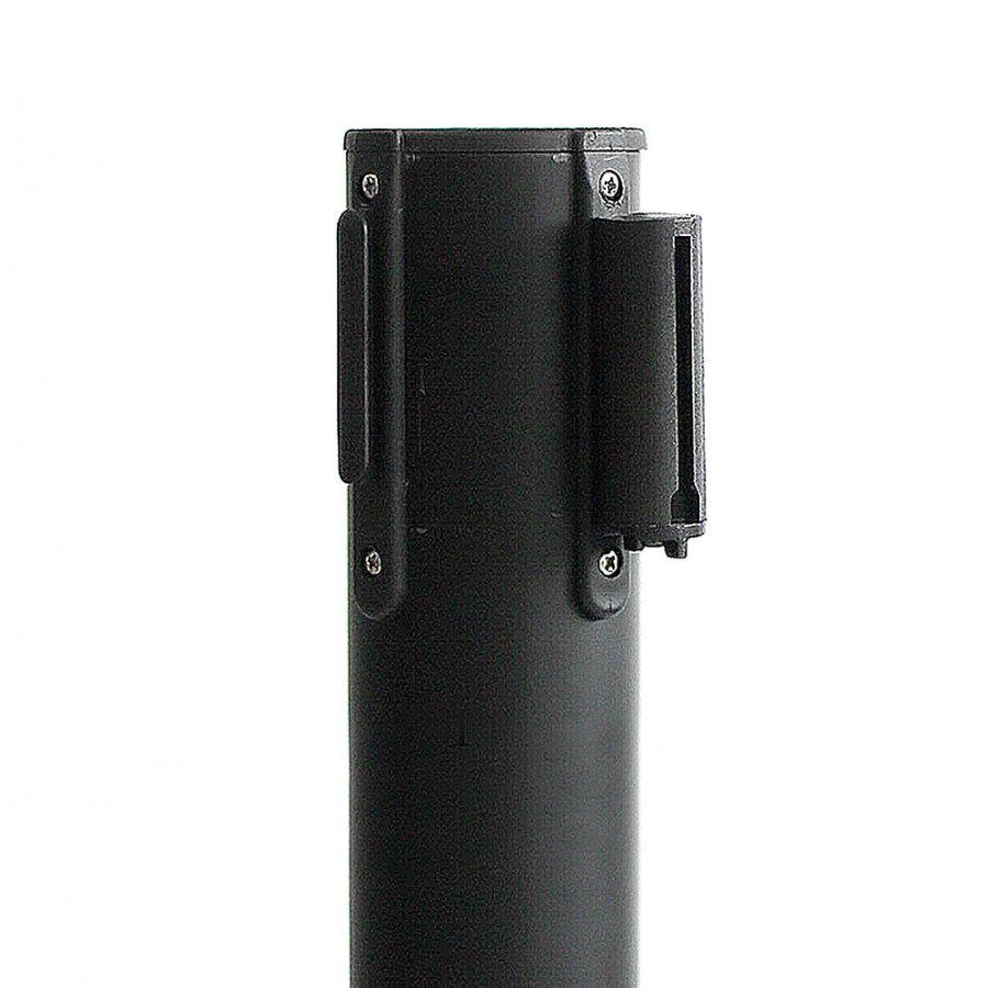 Svart Barri&auml;rstolpe - 1 Stativ med 3 meter svart tejp