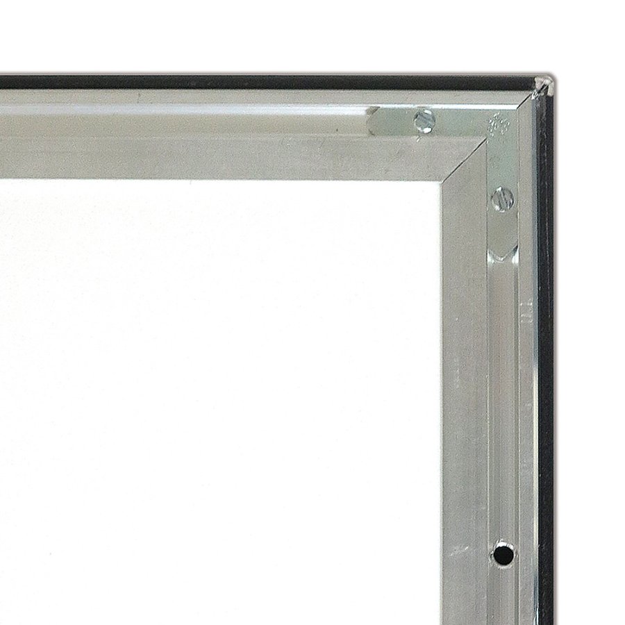 Sn&auml;ppram, Crown, 33mm, aluminium, platt profil, Svart, B1 - 70 x 100 cm