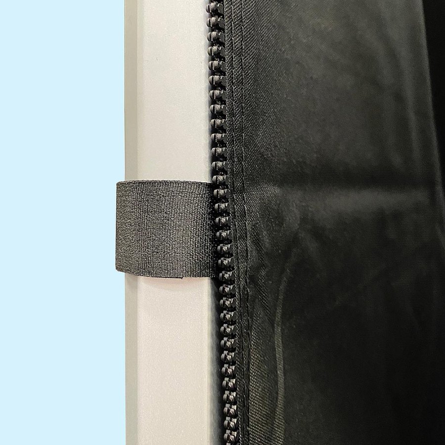 Sider till Eventt&auml;lt Lux 3 x 3 m, sort