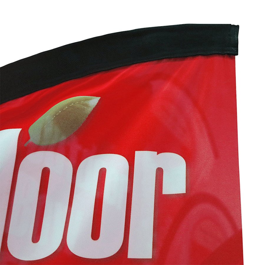 Beachflagga, utomhusb&aring;gflagga, aluminiumst&aring;ng, stor (utan fot och flagga)