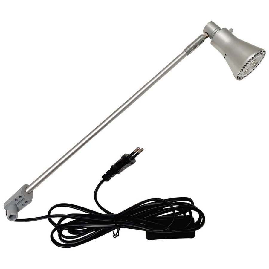 LED Spot Rund, silver, 10 Watt, f&ouml;r Roll-up