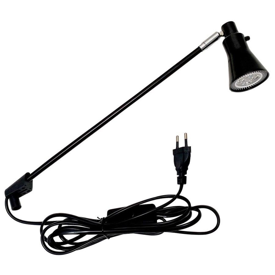 LED Spot Rund, svart, 10 Watt, f&ouml;r Roll-up