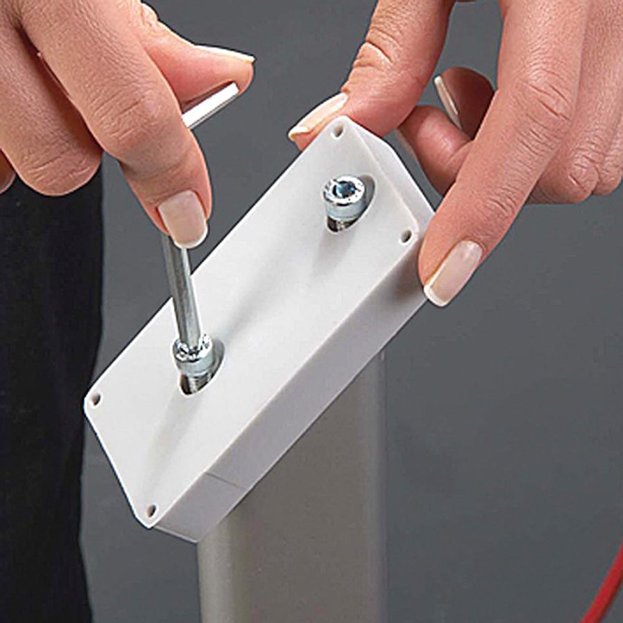 Expo Broschyrstativ horisontellt - A4 - 21x29,7 cm - silver