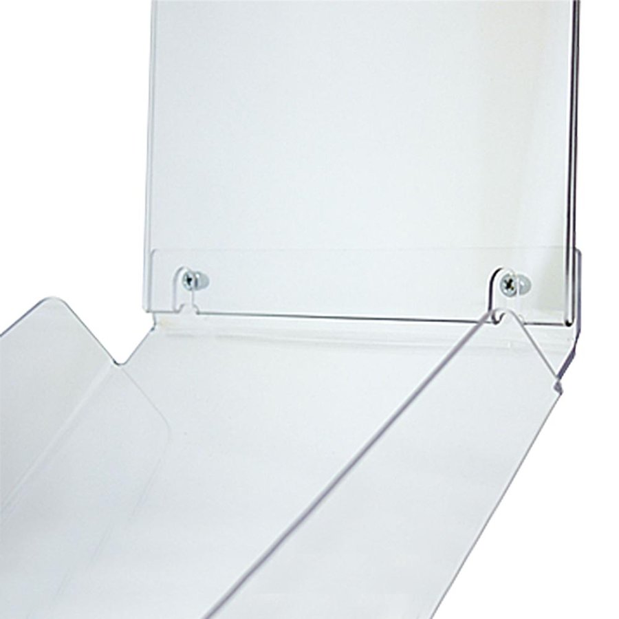 Expo Broschyrst&auml;ll med A4 infoh&aring;llare horisontell - A4 - 21x29,7 cm