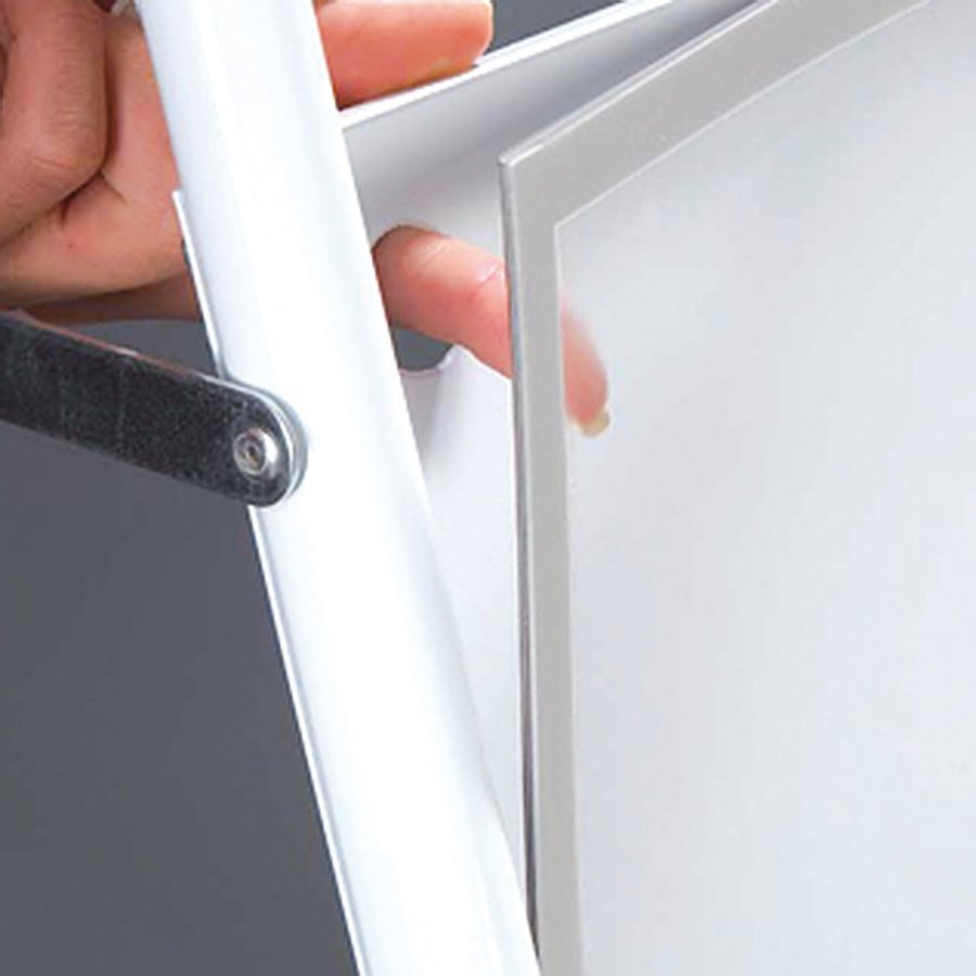 Expo Sign Standard Gatust&auml;ll - A1 - vit