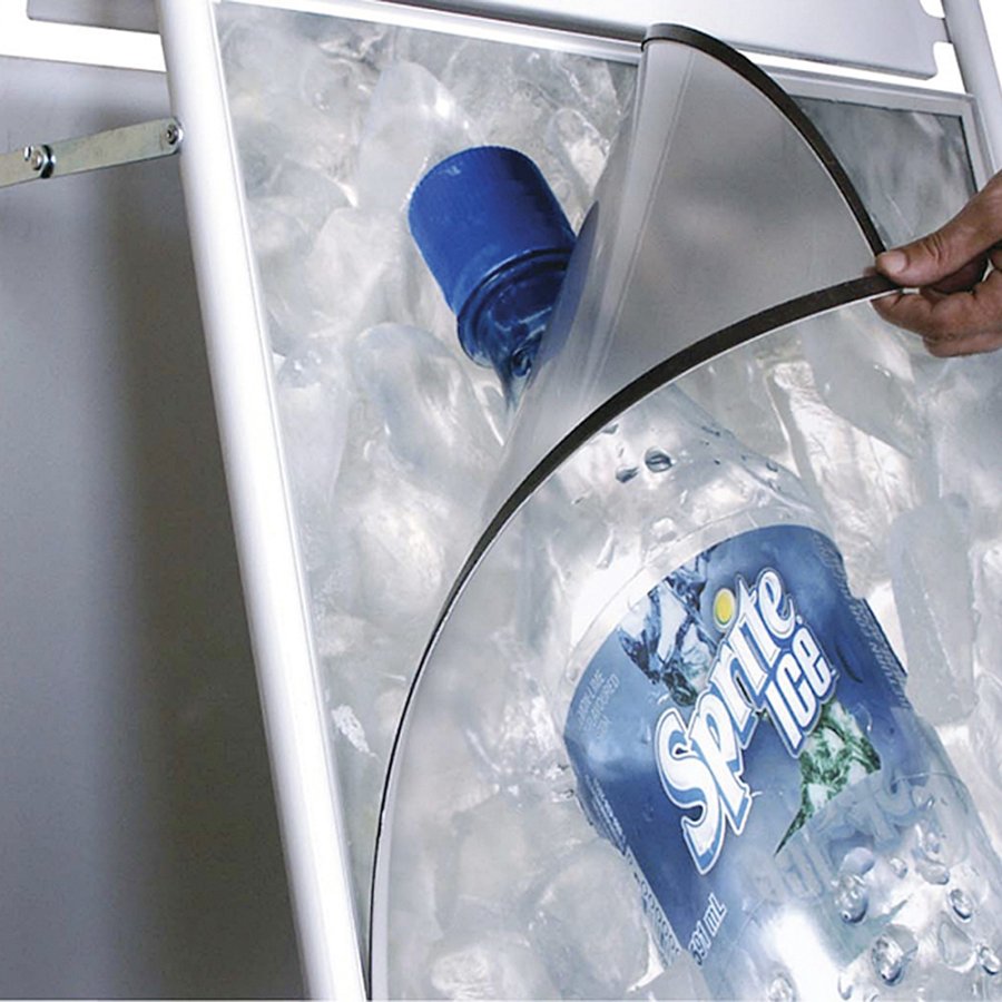 Expo Sign Gatust&auml;ll/Easy Sign Gatupratare - 50x70 cm - vit