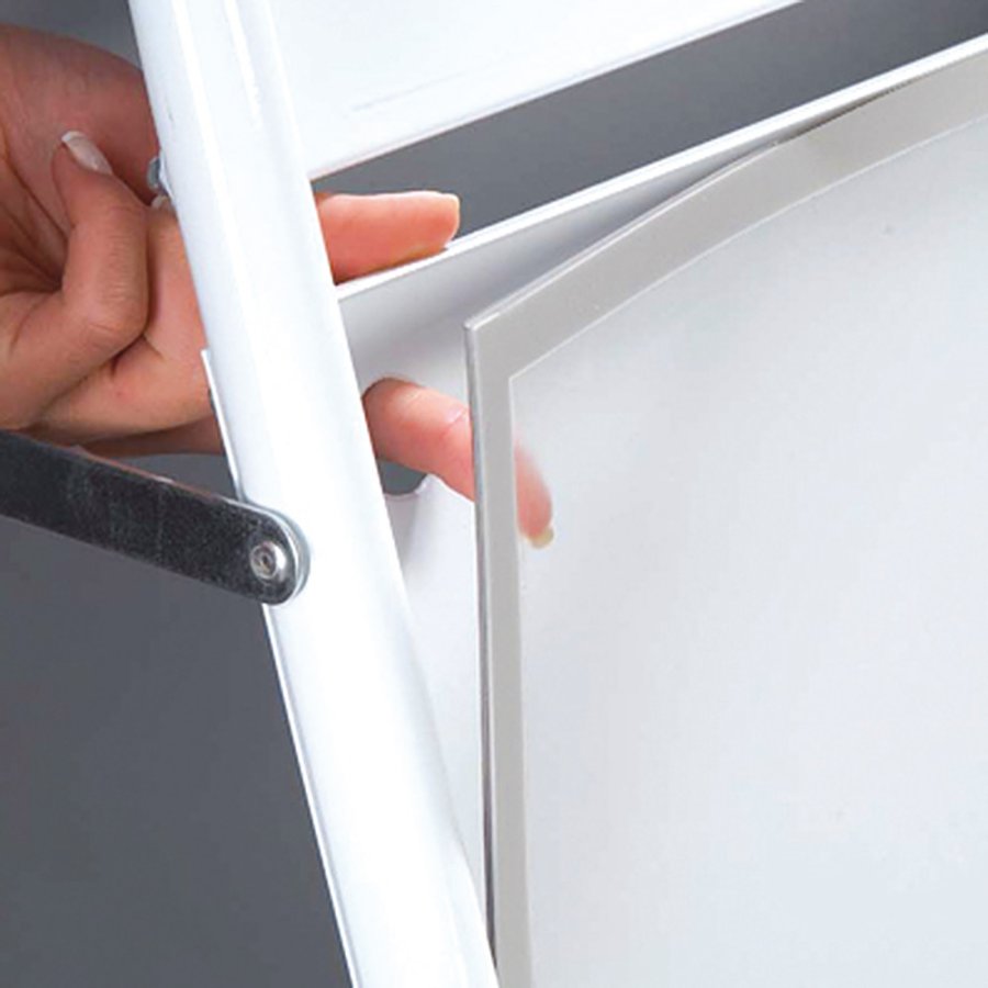 Expo Sign Gatust&auml;ll/Easy Sign Gatupratare - A1 - vit