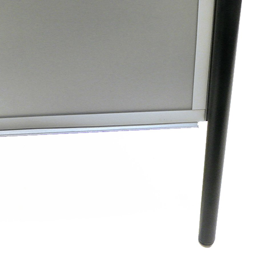 Expo Sign Gatust&auml;ll/Easy Sign Gatupratare - A1 - svart