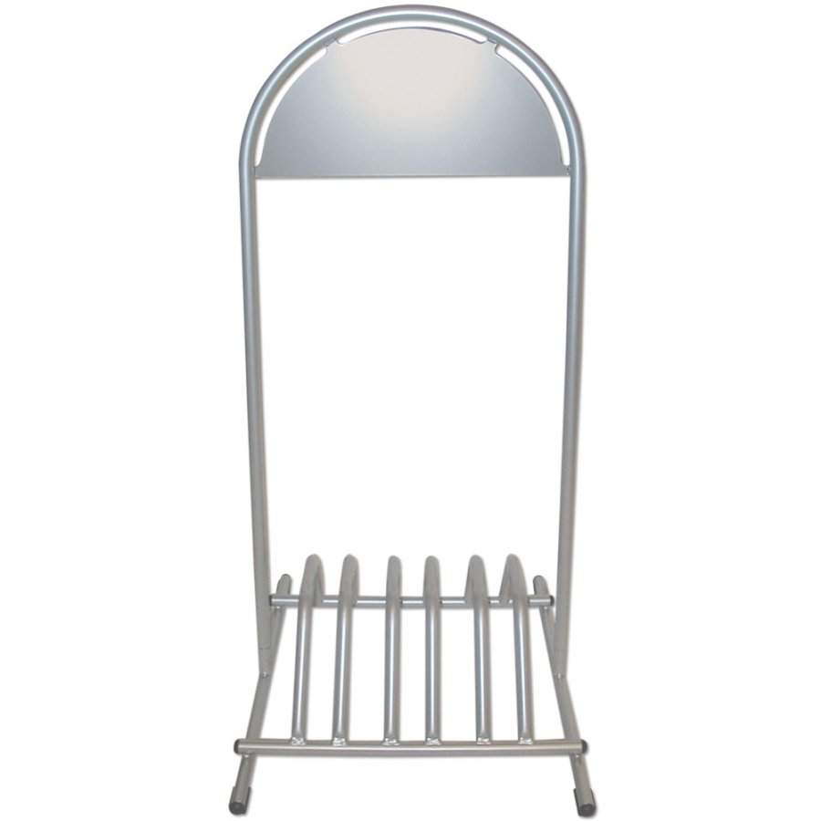 Expo Gotik Gatupratare/Top Sign Gatupratare med cykelst&auml;ll - silver