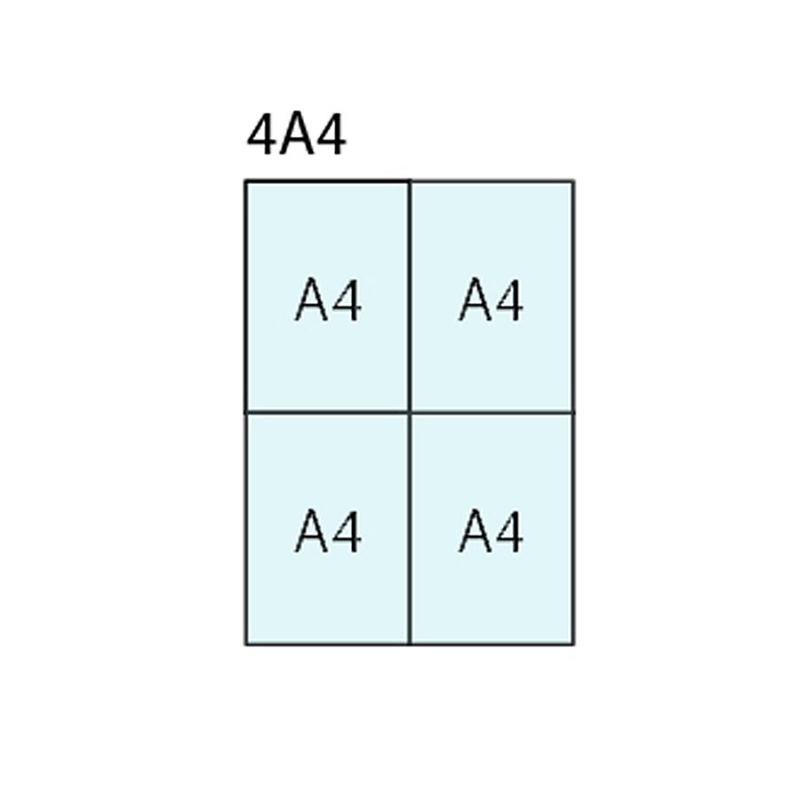 Infobox med l&aring;s, 4 x A4, D27 mm, alu/silver