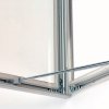 Infobox med magnetisk st&auml;ngning, 6 x A4, D27 mm, alu/silver #5