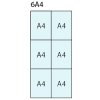 Infobox med magnetisk st&auml;ngning, 6 x A4, D27 mm, alu/silver #1
