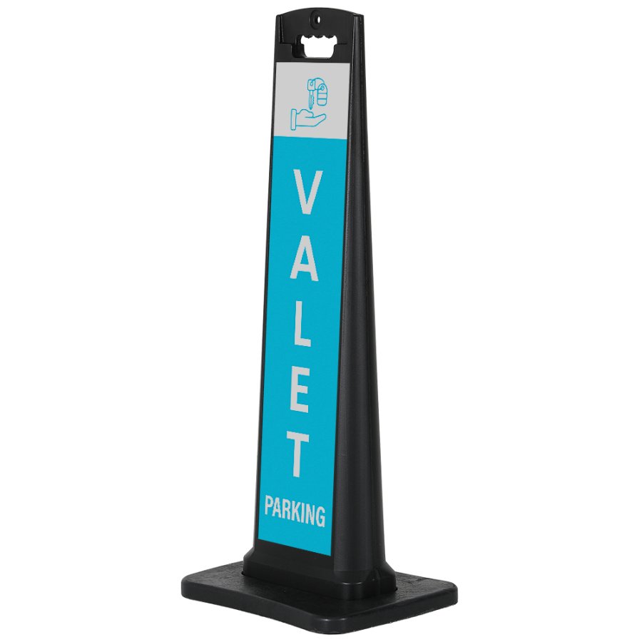 CITYSIGN Svart plast St&aring; 44,3 x 113 cm