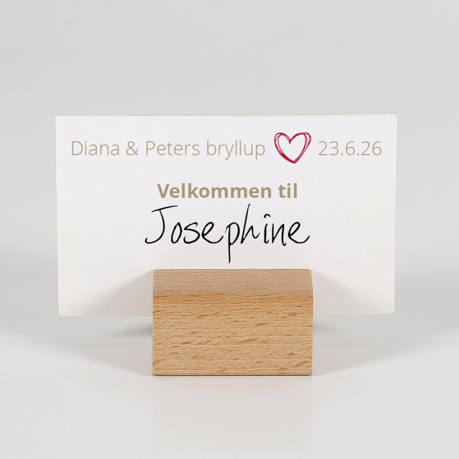 Cardholder Wood Block