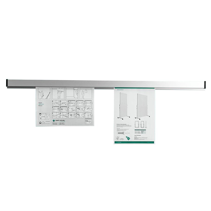 Bonh&aring;llare Aluminium Pappersh&aring;llare 200 cm Silver