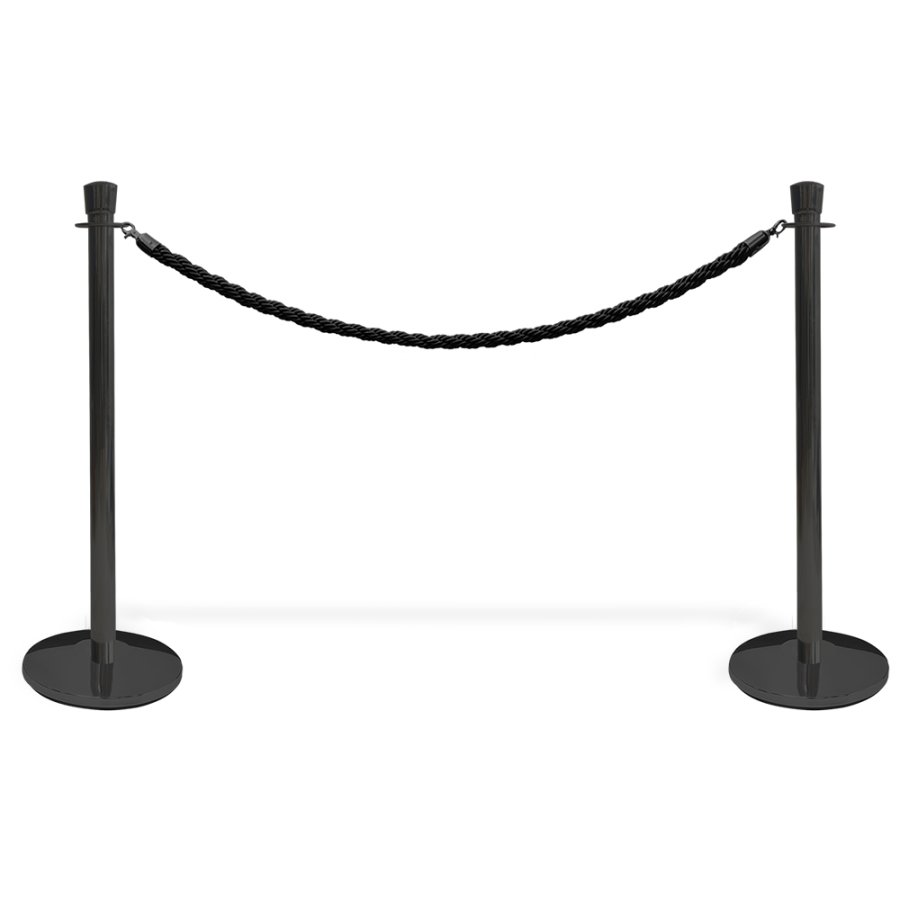 Avsp&auml;rrning, Rep, 150 cm, Svart