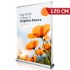 Dubbelsidigt roll-up-banner 120 cm - aluminiumstativ, stilfull reklaml&ouml;sning #1